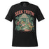 Seek Truth Dinosaur Christian Bible Verse T-Shirt